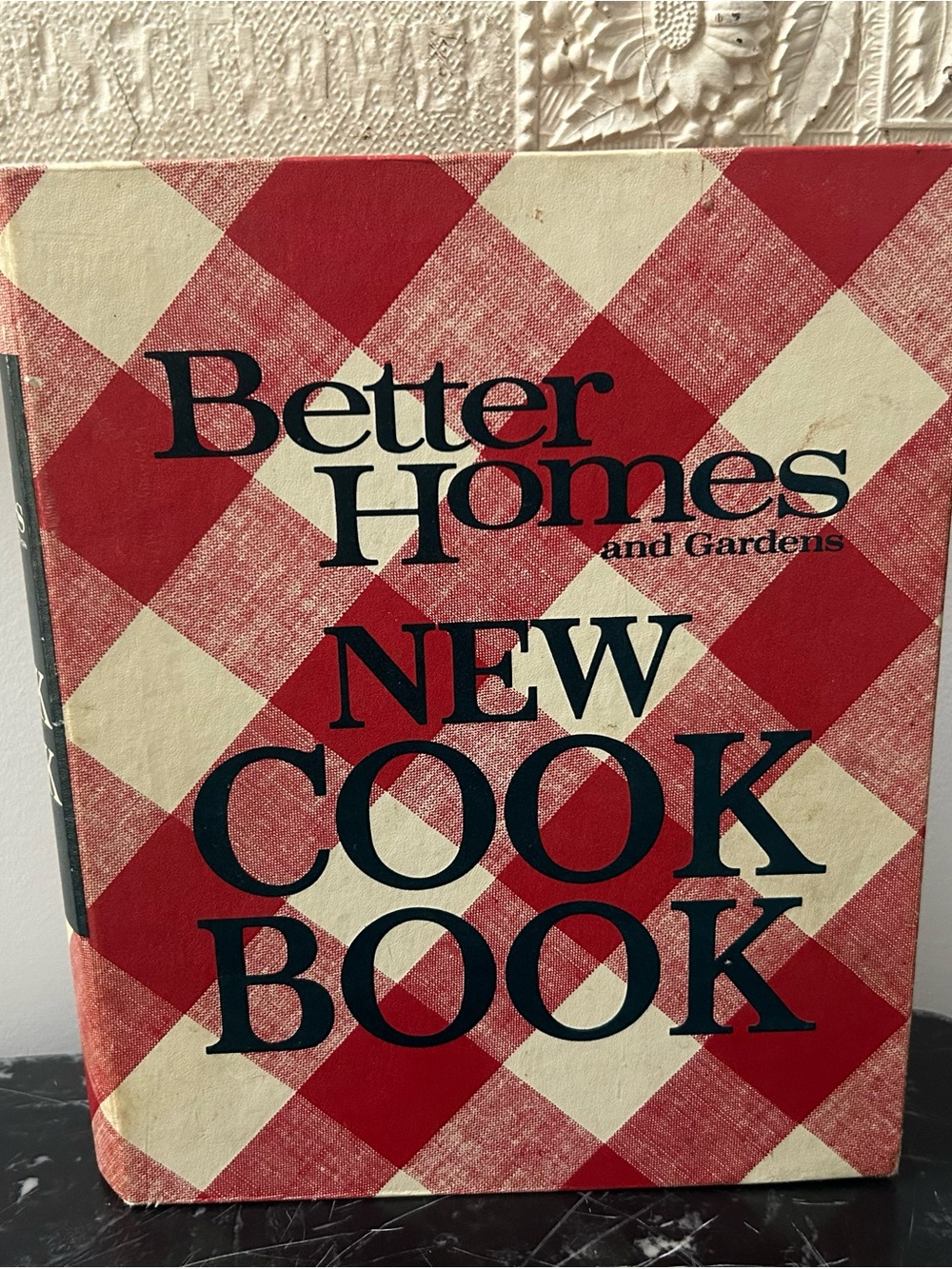 Better Homes Gardens Cookbook 1968 Gingham Red Vintage Kitchen Cooking 1970
